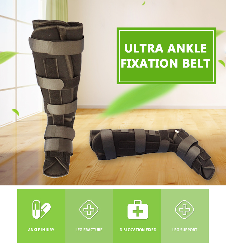 Adjustable Knee Splint Brace Orthopedic Leg Support