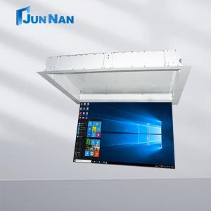 China Junnan Professional Ceiling TV Flipper Lifting Systems 65cm-85cm Lifting Height 105 Deg Flip Angle wholesale
