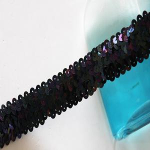 China 20KJ73 Fashion Metallic Lace 3cm Sequin Braid Trim wholesale