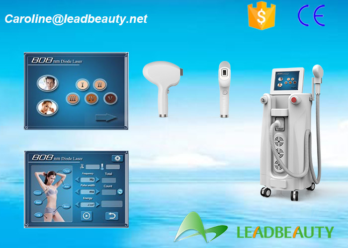 2016 Newest !!! High Quality Professional hair removal machine 808nm diode laser