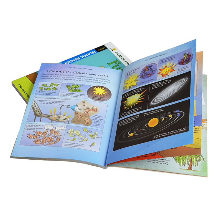 7x9inch Kids Book Printing , natural science Toddler Educational Books