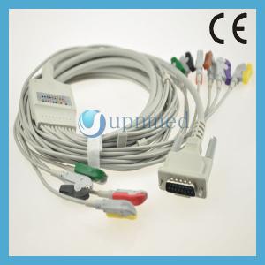 China Schiller EKG Cable with 12 -leadwires, clip wholesale