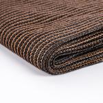 Length 30m 460gsm Brown Pool Garden Sun Shade Cloth With 9 Grommets
