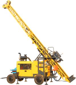 China 1000m Wheel Type Full Hydraulic Core Drilling Machine wholesale