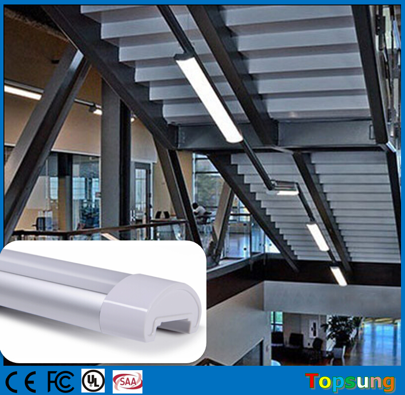 Topsung LED Linear Batten Led Grille Panel Light IP41 Waterproof