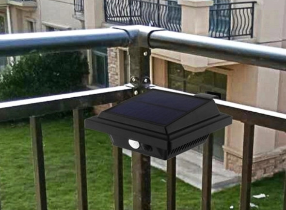 WINXU 158lm Solar Powered LED Wall Light IP44 Waterproof Heat Resistant