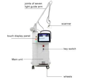 China 110V To 250V 10600nm Pigment Removal Machine CO2 Fractional Laser wholesale