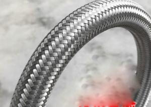 China UL 94 V Stainless Steel Braided Wire Sleeve Corrosion Resistance wholesale