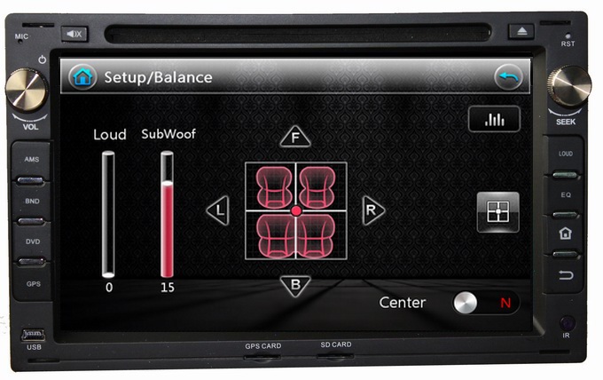 Ouchuangbo Car GPS DVD Multimedia Kit Volkswagen Jetta /Sharan /T5 Radio RDS iPod OCB-7009A