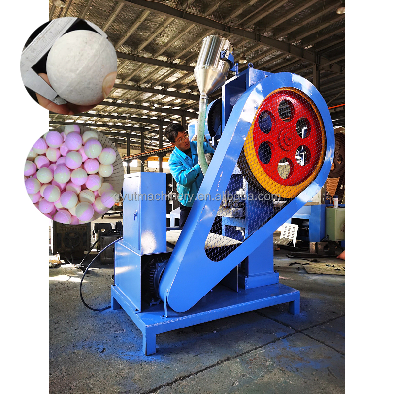 Versatile Bath Bomb Ball Press Machine for Naphthalene Moth Balls Production
