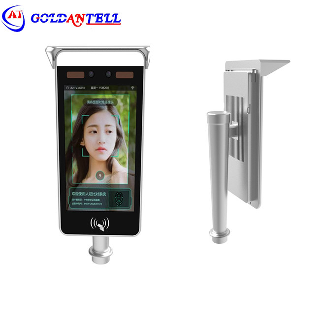 Tablet Type Face Recognition Turnstile Qr Code Scanner Plug And Play Android