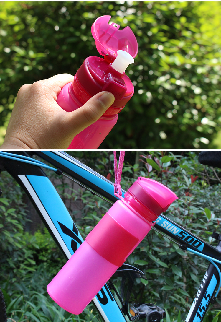 Reusable 23OZ Foldable Expandable Water Bottle For Unisex