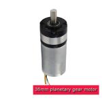 12v 24v DC Planetary Gear Motor 36PA3650 With 36mm Brushless DC Motor
