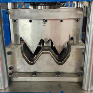 China PLC Highway Guardrail Forming Machine 80mm Roller Diameter wholesale