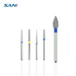 Dental Polish Bur Stainless Steel 11mm FG Diamond Bur Set For High Speed