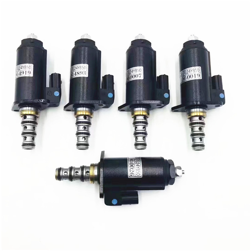 SK200-8 Hydraulic Pump Solenoid Valve YN35V00051F1 KWE5K-31/G24YB50