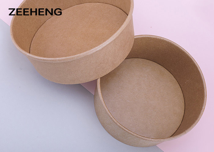 Waterproof Flexo Printing Disposable Paper Soup Bowls Dinnerware For Noodles