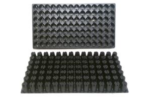 China Reuseable Seed Nursery Tray 45 Cells Rectangular Plastic Germination wholesale