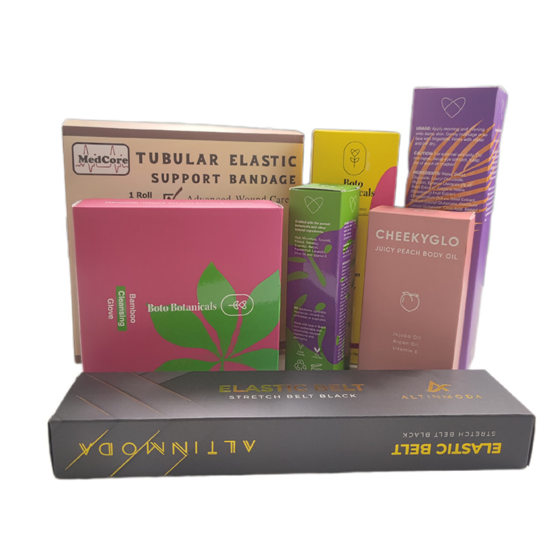 Full Color Foldable Paper Custom Cereal Box Packaging Vanishing Printing