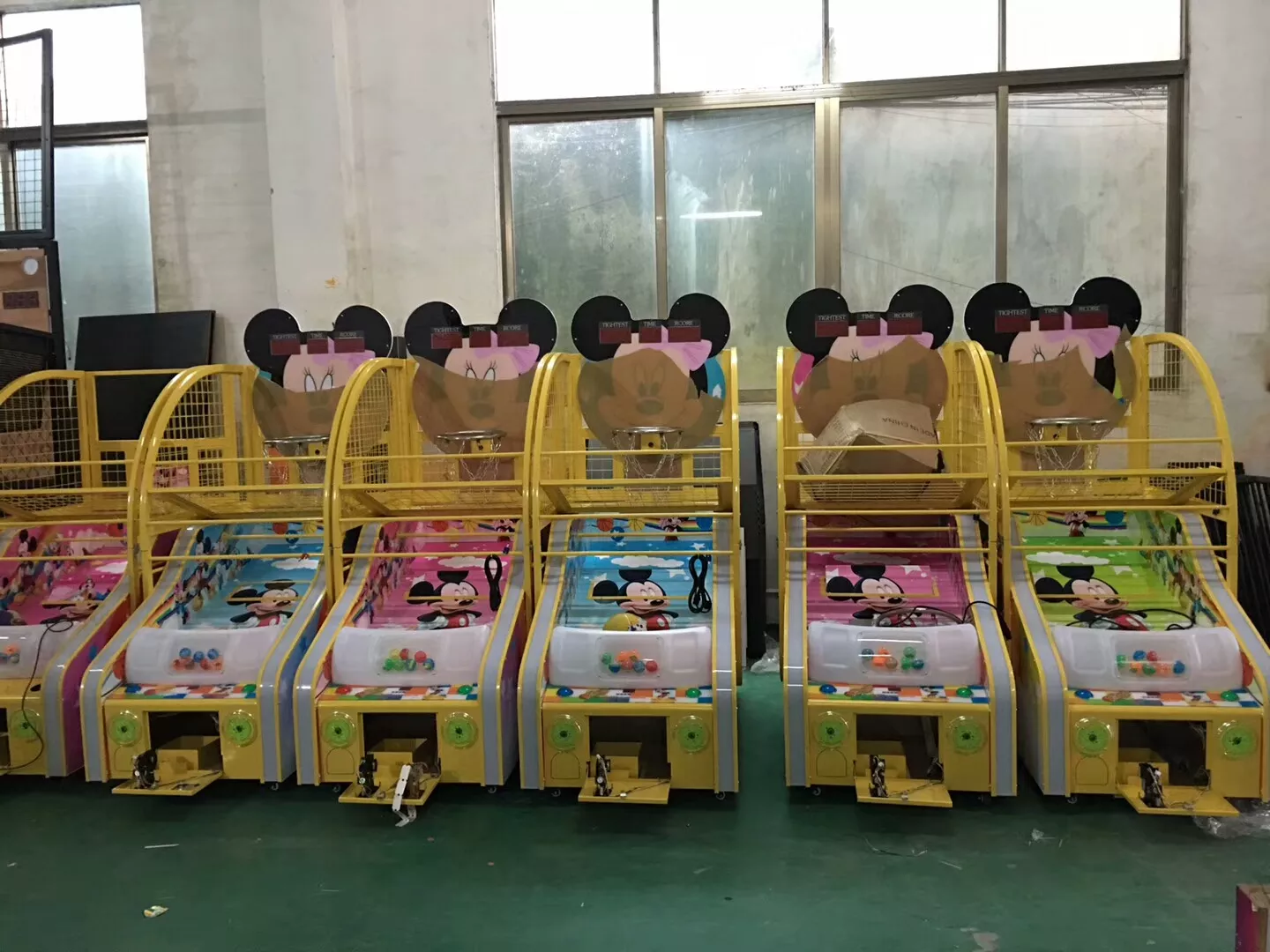 Dreamland Amusement Center Electronic Basketball Machine Coin Operated Street Basketball Arcade Game Machine