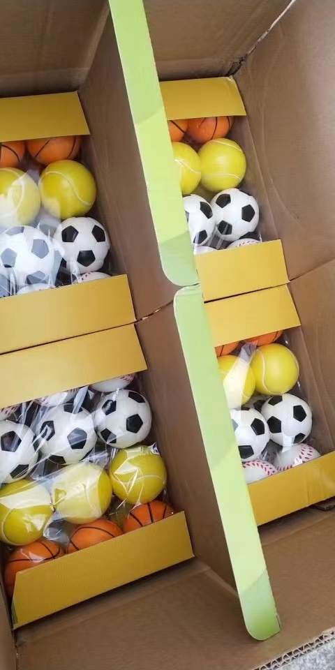 Indoor Outdoor Play Space Galaxy Bouncy Ball Stress Ball for Hand-eye Coordination