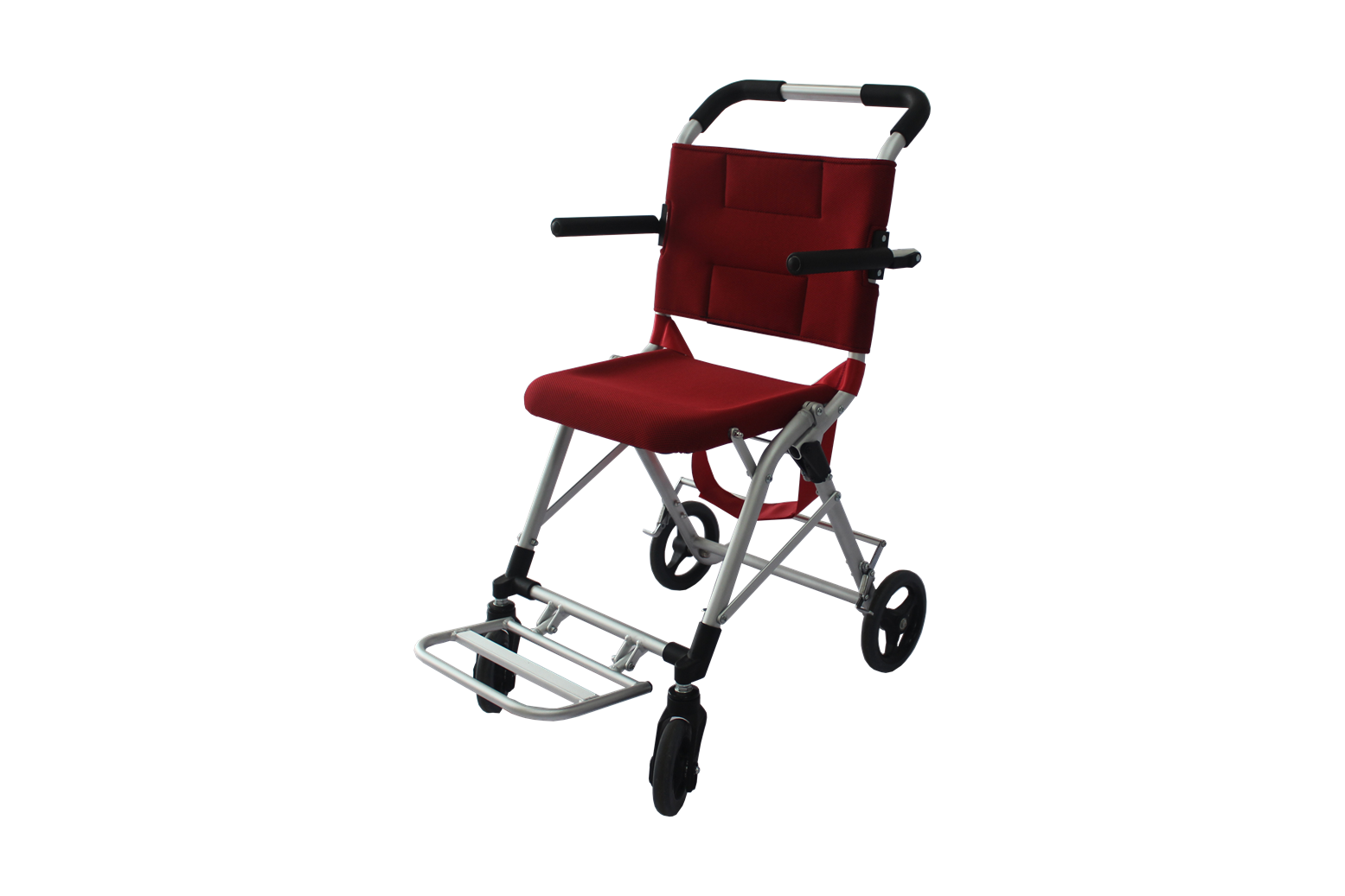 Aluminum Alloy 120kg Fold Up Motorized Electric Wheelchair Foldable Lightweight GB2626
