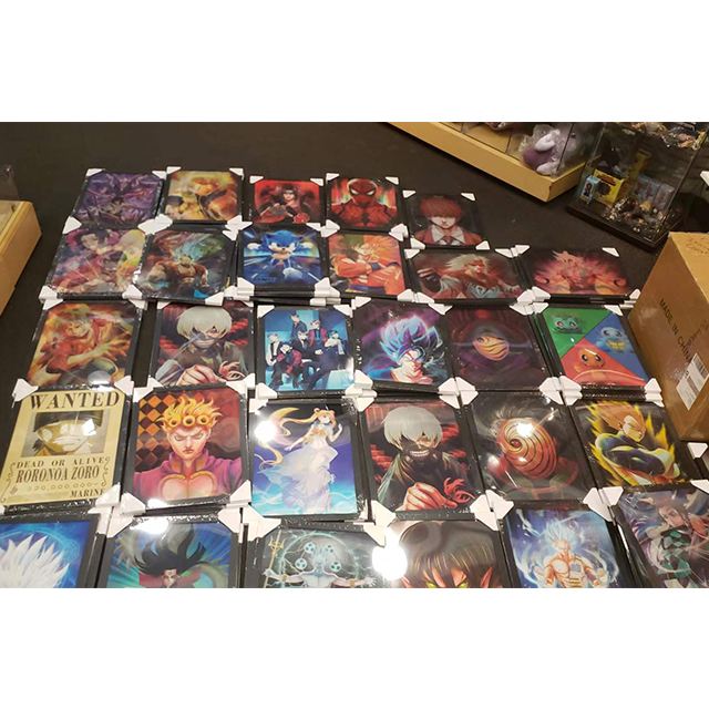 Triple Transition Flip Anime Poster 11''X17'' Dragon Ball Z Anime 3D Posters For Home Decoration
