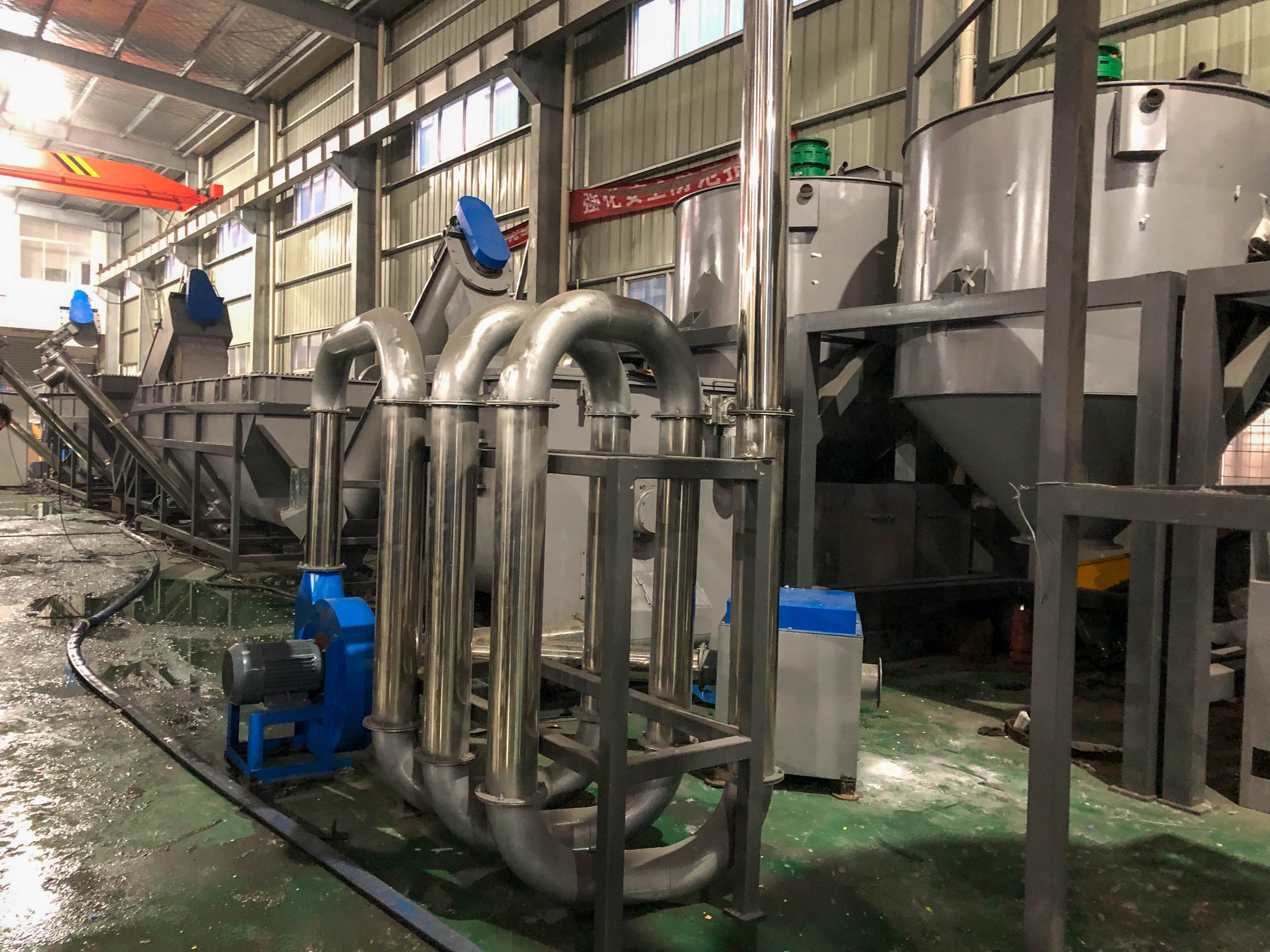 LDPE Mulching Film Recycling Machine LLDPE Film Shredder Machine