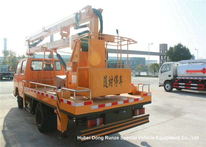 JMC 14-16m 4x2 Double Cabin Aerial Platform Truck For High Operation Working