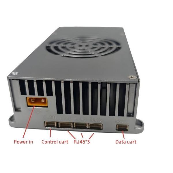 100Mbps TDD OFDM Full Duplex UAV Video Transmitter Wireless Transceiver Support Mesh Network