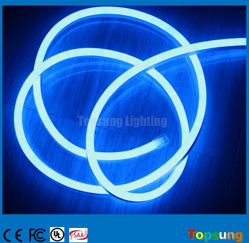 50m spool 7x15mm mini led flexible neon strip light tube 2835 smd waterproof decoration ribbon