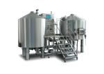 Micro Brewing Systems 600L Small Microbrewery Equipment With Steam Heating