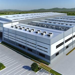 China Painted Frame Industrial Steel Structure Plant High Load-Bearing Capacity wholesale