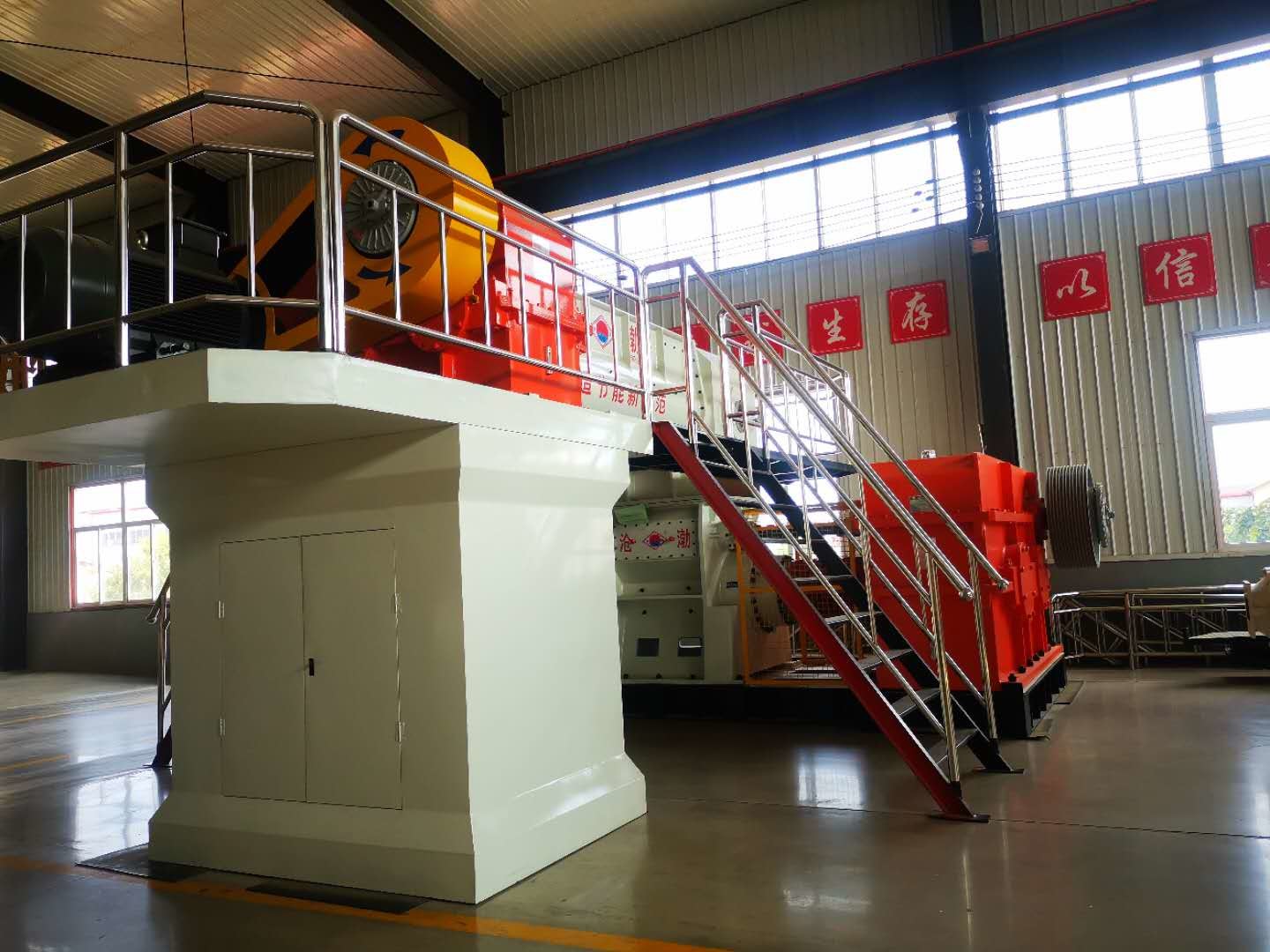447kw 40000pieces/H Auto Brick Making Machine With Stirrer