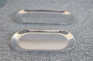 China Innovative kitchen products reusable metal steel camping dishes high temperature tolerance towel dish for dinning table wholesale