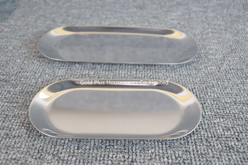 Innovative kitchen products reusable metal steel camping dishes high temperature tolerance towel dish for dinning table