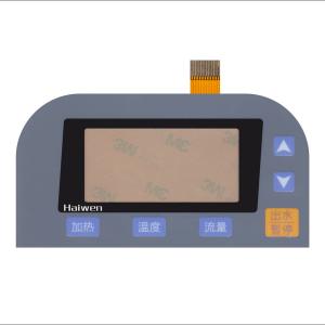 China Illuminated LED Membrane Switch Non Tactile For Electromagnetic Oven wholesale