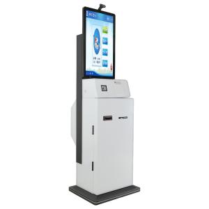 China Cryptocurrency Coin Cash Acceptor Kiosk Machine With Printer Fingerprint wholesale