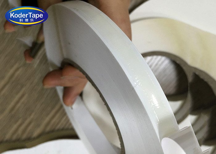 Hotmelt Adhesive Bag Sealing Tape Peal White PEPA Permanent For Courier Bags