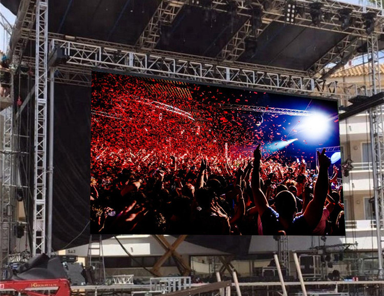 Indoor Media Advertising P4 Rental LED Video Wall Panel