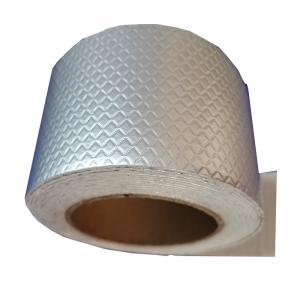 China Aluminum Foil Surface Butyl Rubber Waterproof Membrane Butyl Rubber Flashing Tape wholesale