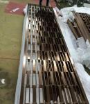 304 Green bronze stainless steel screen custom processing factory color room