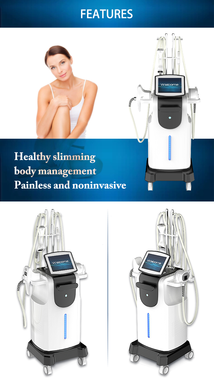 Laser Cellulite Removal Machine , Vacuum Non Surgical Body Contouring Machine