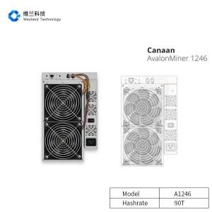 China 90T 38J/T Canaan Avalonminer A1246 Cryptocurrency BTC BCH Evaluation wholesale