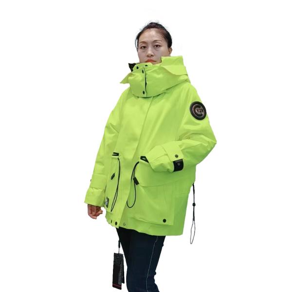 FODARLLOY F22566 Ladies Warm Hooded Cotton-padded Clothes Women Slim Long Winter