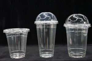 China 32oz 185mm Biodegradable PLA Cups , 100% PLA Salad Bowl wholesale