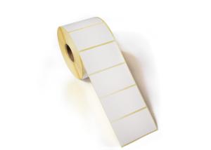 China Waterproof White Sticker Paper Roll Label Paper / Gration Bottom Paper Material wholesale