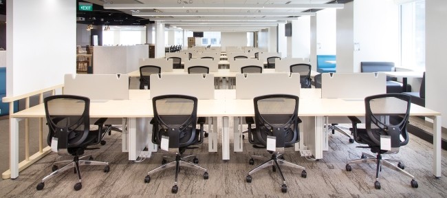 IVINO Mesh Back Foam Seat Ergonomic Office Chair Computer Task Chairs