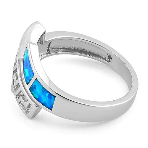 925 With Sterling Silver Greek Unique Pattern Pink Lab Fire Opal Wedding Ring For Women