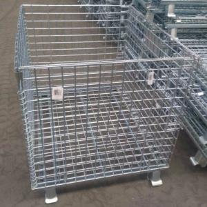 China Foldable Roll Q235 Wire Mesh Storage Cages wholesale